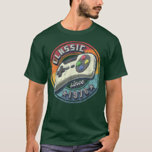 Classic 1976 46th Birthday Retro Video Game Contro T-Shirt
