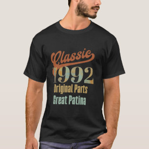 Classic 1992 Birthday Design Car Enthusiasts Long T-Shirt