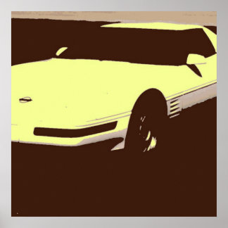 Classic 1992 Car Poster