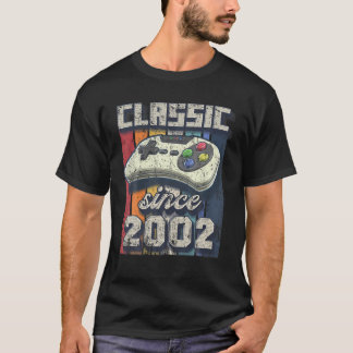 Classic 2002 20Th Birthday Retro Video Game Contro T-Shirt