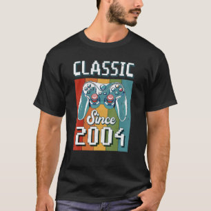Classic 2004 18th Birthday Video Game Controller G T-Shirt