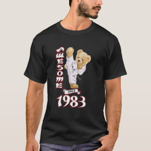 Classic 40th Birthday Men Women 1983 Awesome Karat T-Shirt