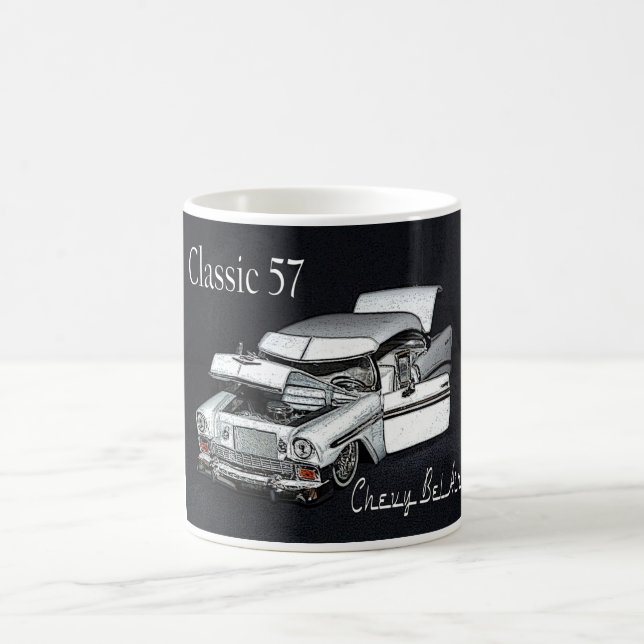 Classic 57 Chevy Bel Air Coffee Mug (Center)