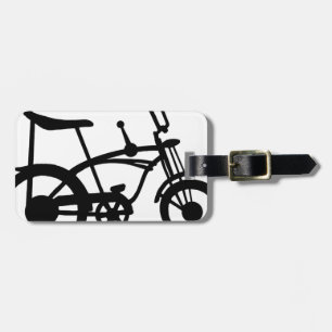 CLASSIC 60'S BIKE BICYLE SCHWINN STINGRAY BIKE LUGGAGE TAG