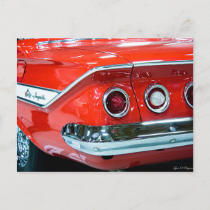 Classic 61 Chevy Impala Postcard