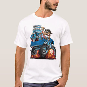Classic '69 American Sports Car Cartoon T-Shirt