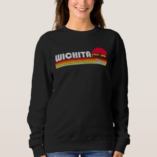 Classic 70s 80s Souvenir Vintage Wichita Kansas D Sweatshirt