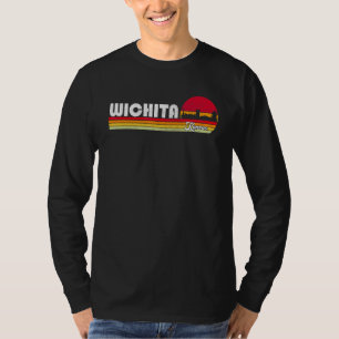 Classic 70s 80s Souvenir Vintage Wichita Kansas D T-Shirt