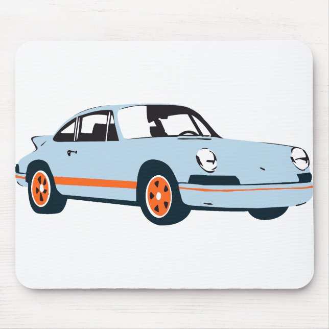 Classic 911 Racing Livery Mouse Pad (Front)