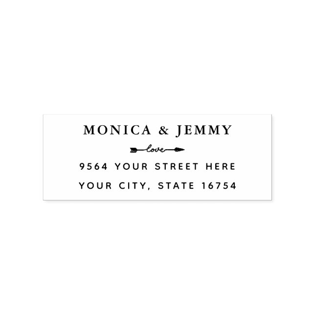  Classic Address Self Inking Custom Rubber Stamp (Imprint)