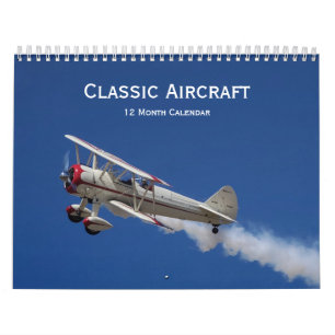 Classic Aircraft - 12 Month Calendar