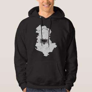Classic Albania Double Head Eagle Shqiponja Albani Hoodie