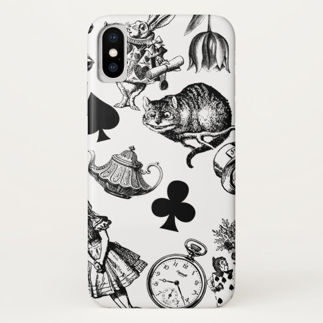  Classic Alice in Wonderland Characters: Original  Case-Mate iPhone Case (Back)