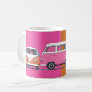 Classic American Cars Wall Art Print, Vintage cars Coffee Mug