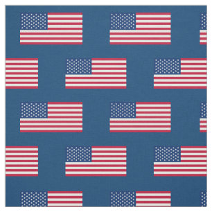 Classic American Flag Fabric
