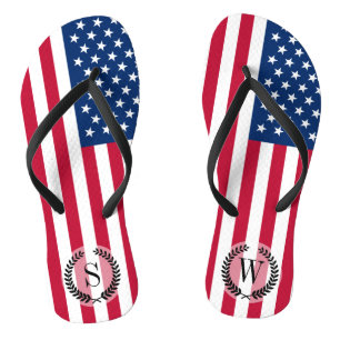 Classic American Flag Jandals