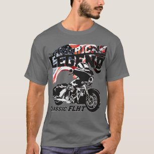 Classic American Motorcycles FLHT T-Shirt