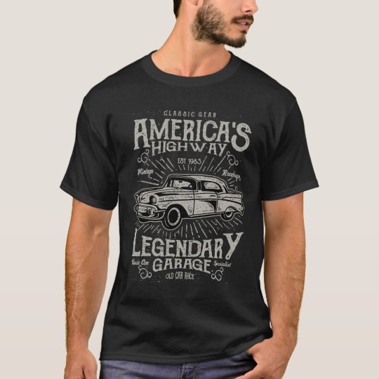 american car t shirts