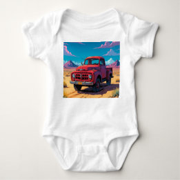 Classic American Pickup Baby Bodysuit