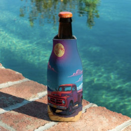 Classic American Pickup  Bottle Cooler