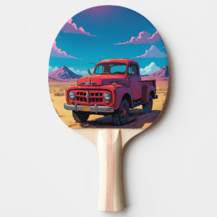 Classic American Pickup Ping Pong Paddle
