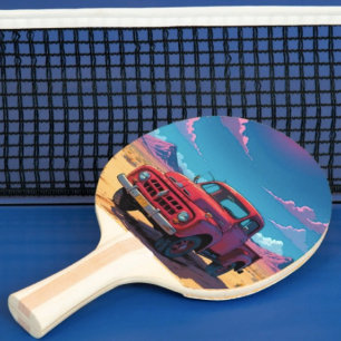 Classic American Pickup Ping Pong Paddle