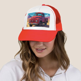 Classic American Pickup Trucker Hat
