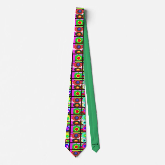 Classic and Modern Patterns Tie (Front)