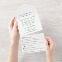 Classic and Simple Wedding Invitation