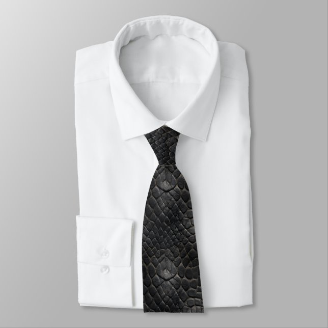 Classic Anniversary Gifts For Dad Animal Print  Tie (Tied)