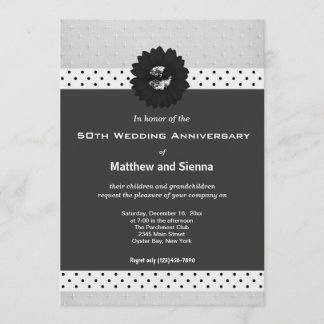 Classic Anniversary Invitation