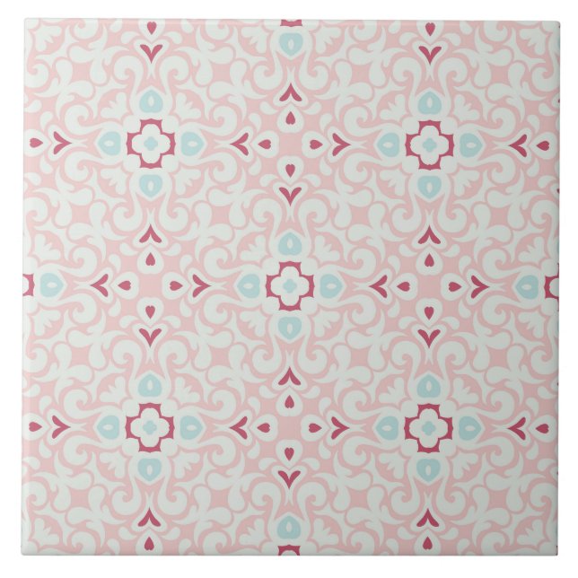  Classic Antique Boho Pattern  Tile (Front)