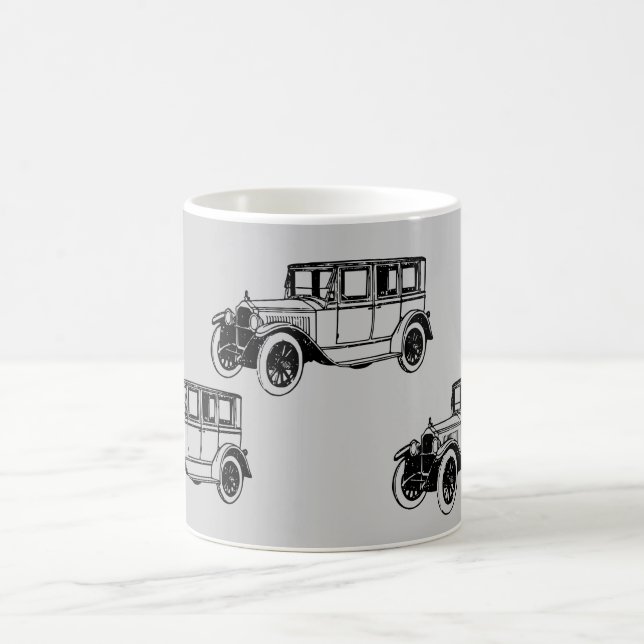 Classic Antique Car Automobile Coffee Mug (Center)