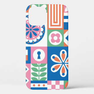 Classic Art Deco Seamless Pattern. Geometric Styli iPhone 12 Case