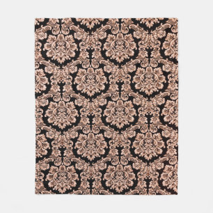 Classic art deco seamless pattern. Geometric styli Fleece Blanket