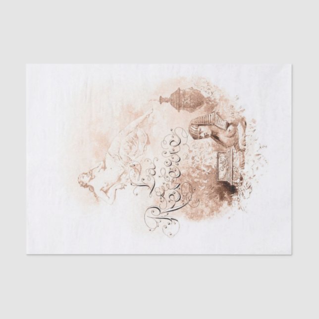 Classic Art decoupage Tissue Paper (Front)