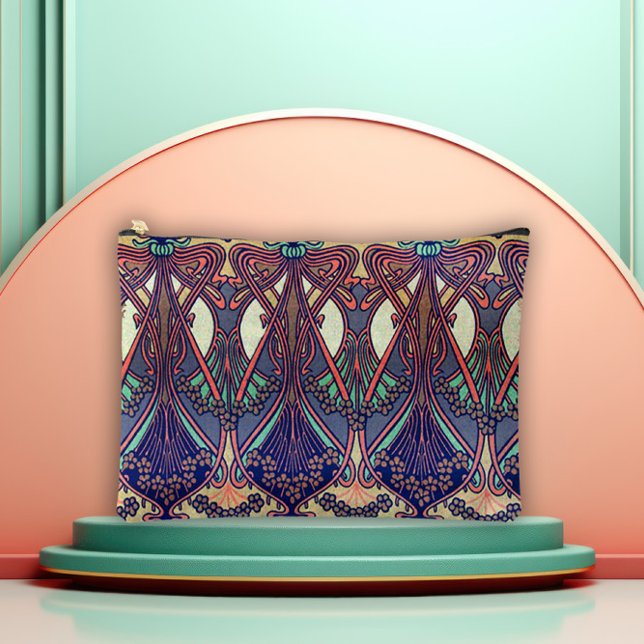 Classic Art Nouveau Floral Accessory Pouch (Creator Uploaded)