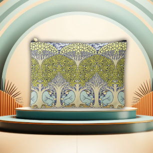 Classic Art Nouveau Floral Pattern Accessory Pouch