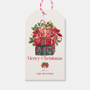 Classic Assorted Presents Christmas Holiday Gift Tags