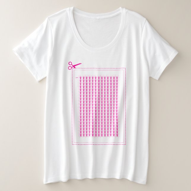 CLASSIC ASTRO SHEET PLUS SIZE T-Shirt (Design Front)