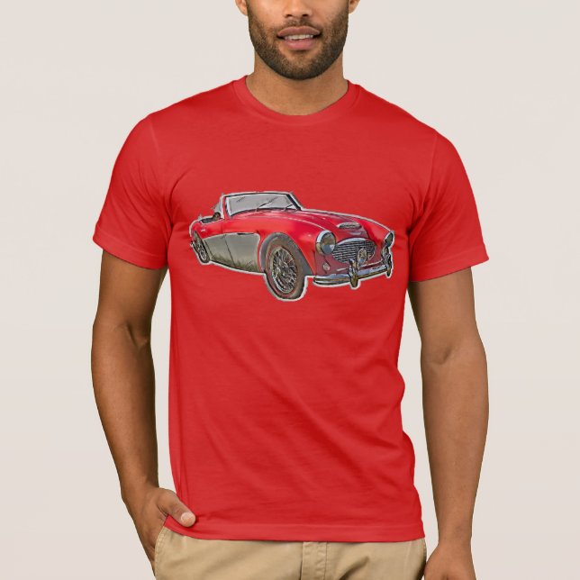 Classic Austin-Healey Abstract T-Shirt (Front)