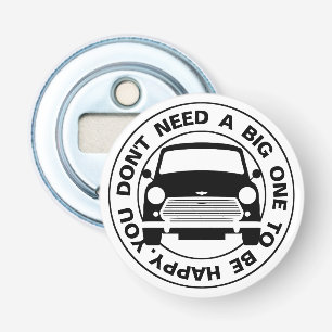Classic Austin Mini Cooper car Bottle Opener