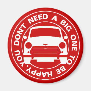 Classic Austin Mini Cooper car Magnet