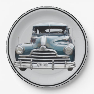 Classic Auto Paper Plates