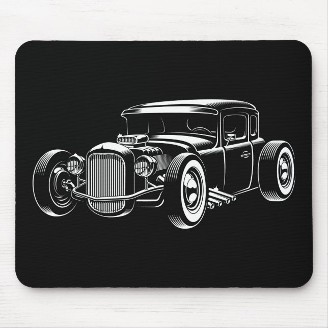 Classic Automobile Mouse Pad (Front)