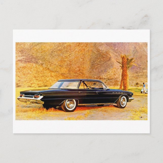 Classic Automobile Postcard (Front)