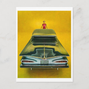 Classic Automobile Postcard