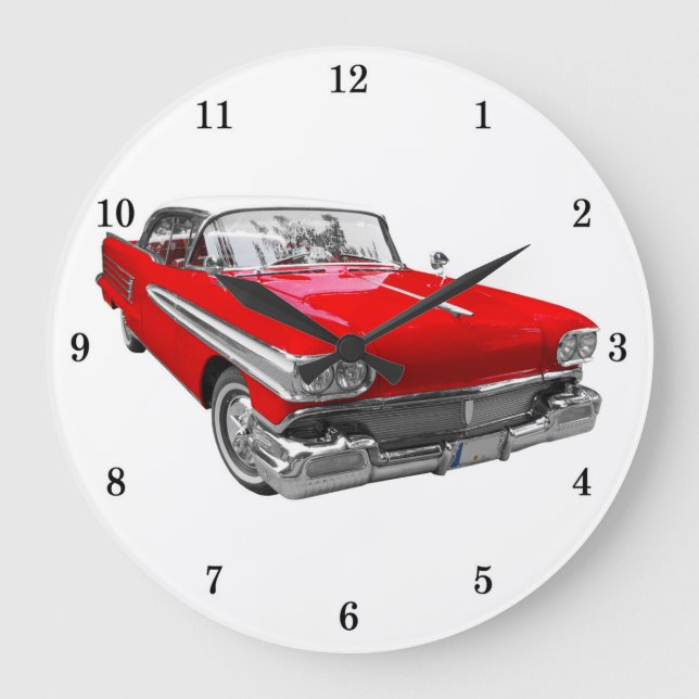 Classic Automobile Wall Clock (Front)