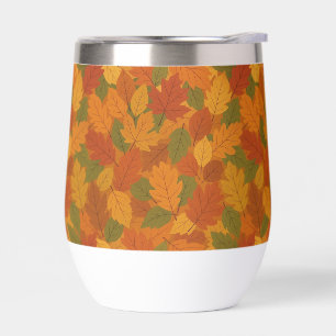 Classic Autumn/fall leaves patterned