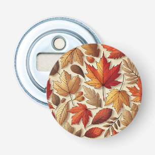classic Autumn leaves Bottle Opener